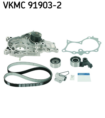 SKF VKMC 91903-2 Pompa acqua + Kit cinghie dentate